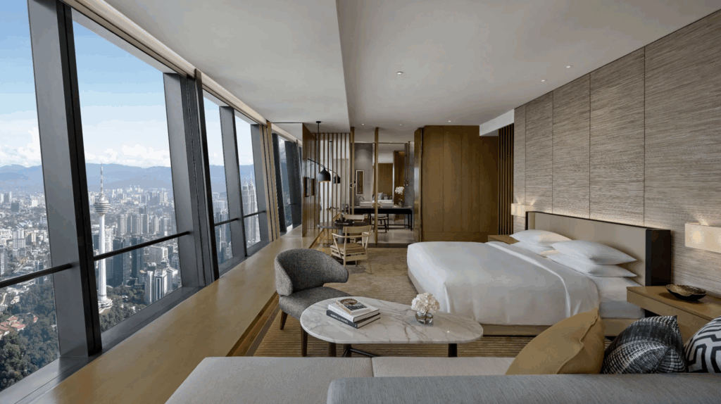 Tangkapan skrin laman web Park Hyatt Kuala Lumpur